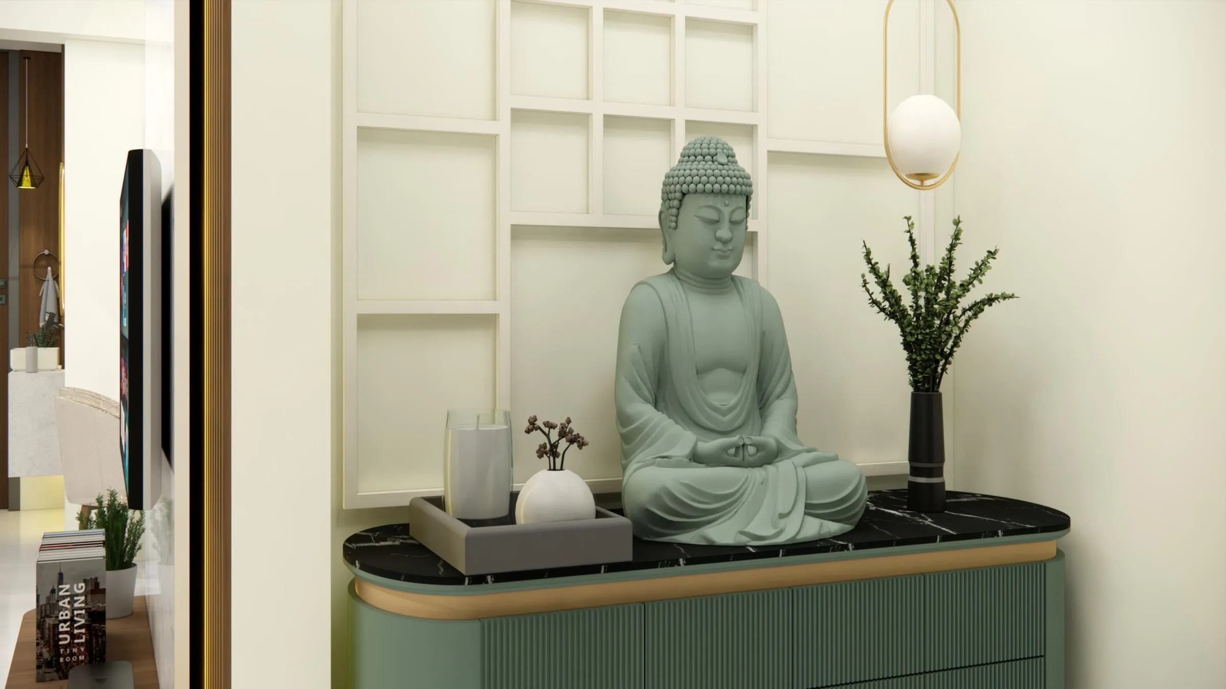 Skylon Residency view 1, interior design by Interior by Jenish, Gota