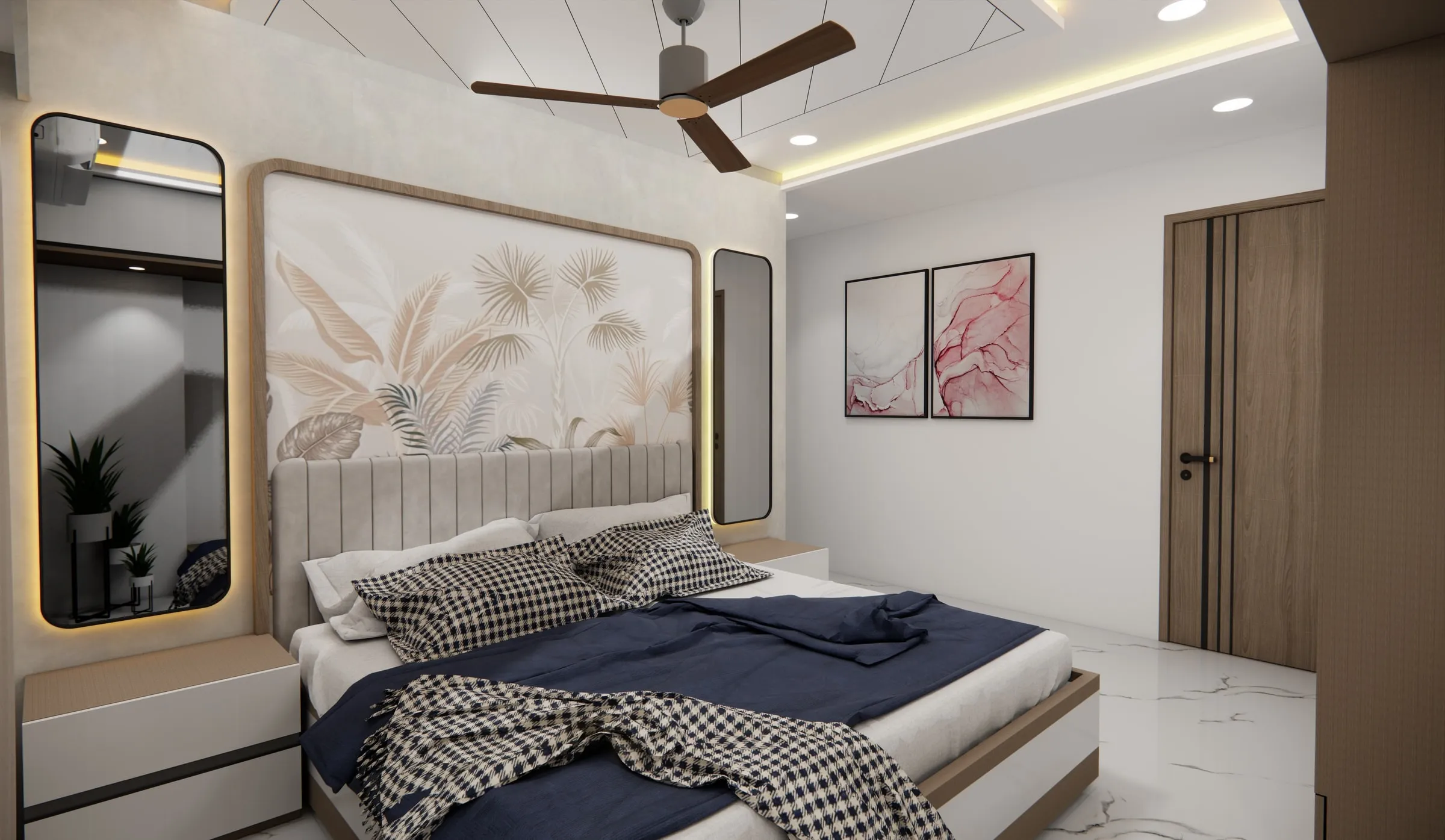 RR Gandhinagar view 4, interior design by Interior by Jenish, Gandhinagar