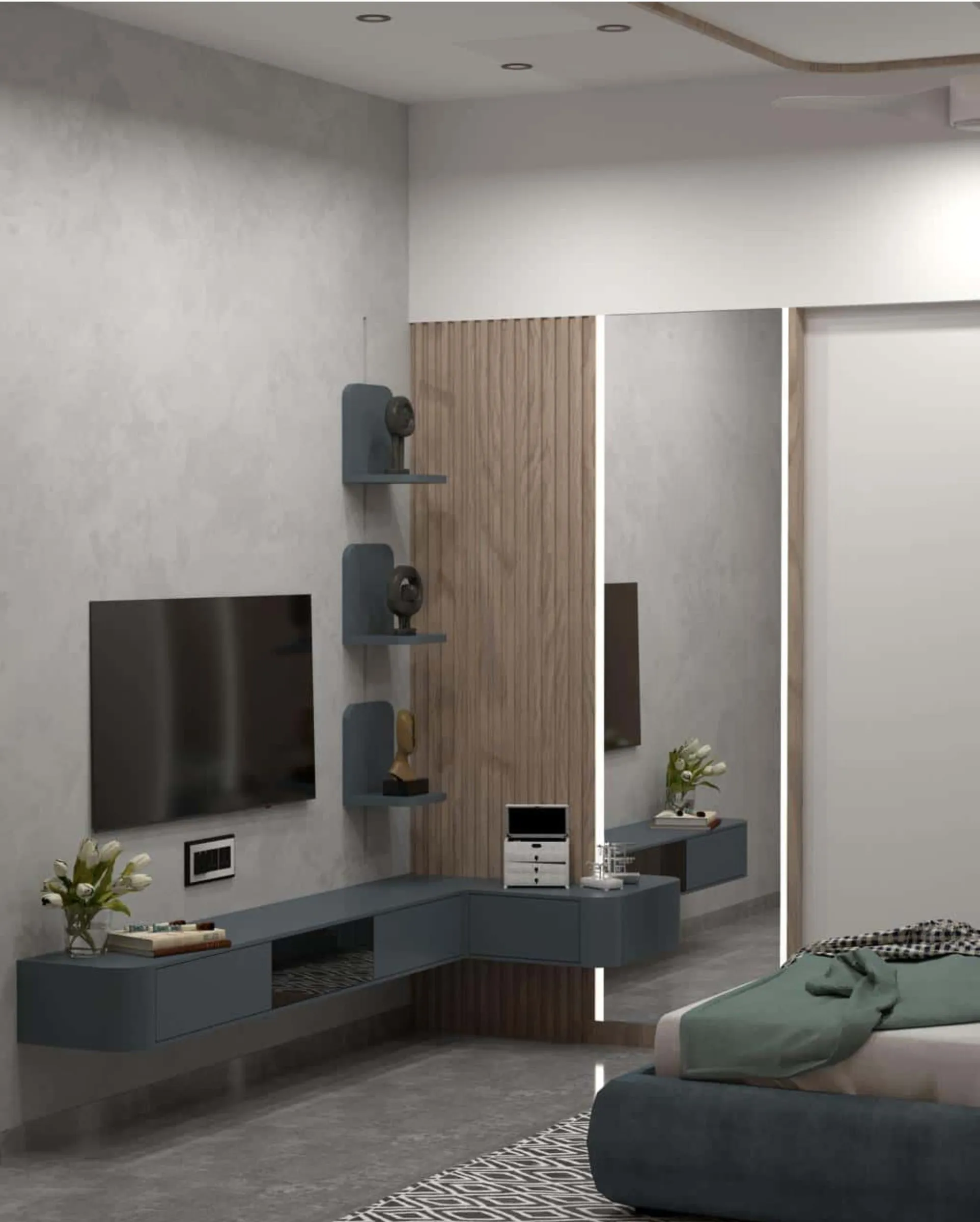 Sharma Residence view 4, interior design by Interior by Jenish, Ahmedabad