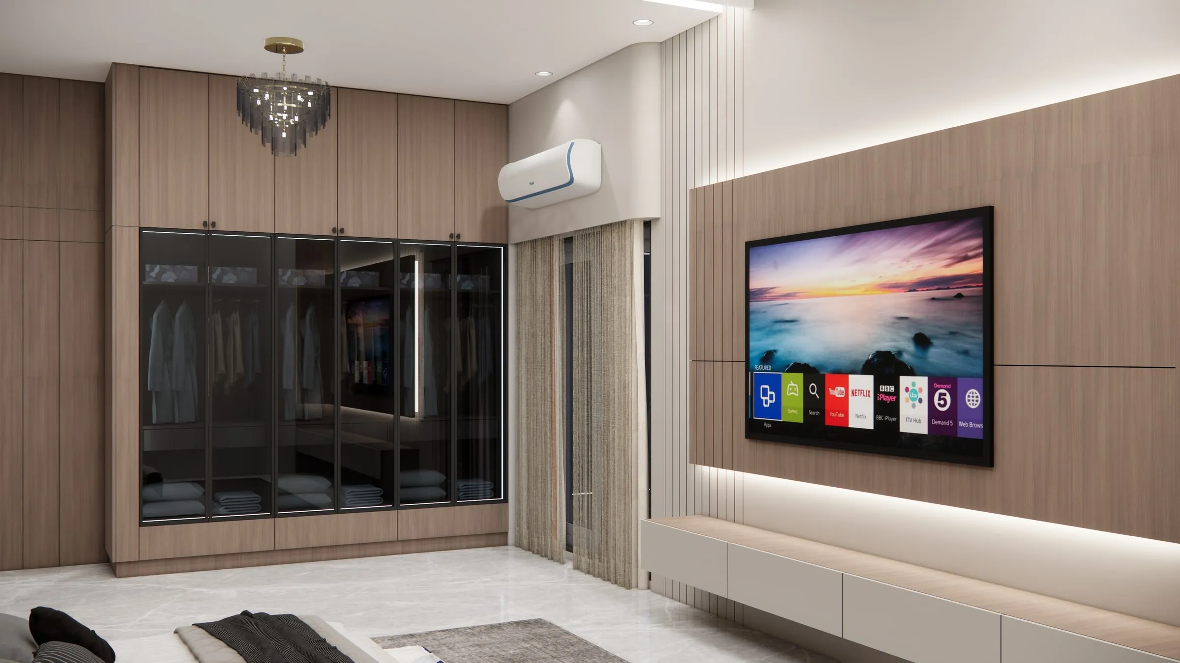 Bharwad Residence view 5, interior design by Interior by Jenish, Ahmedabad