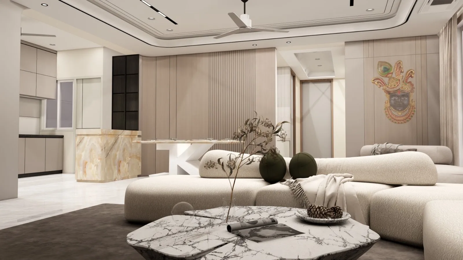 Super Shaligram view 5, interior design by Interior by Jenish, Ahmedabad