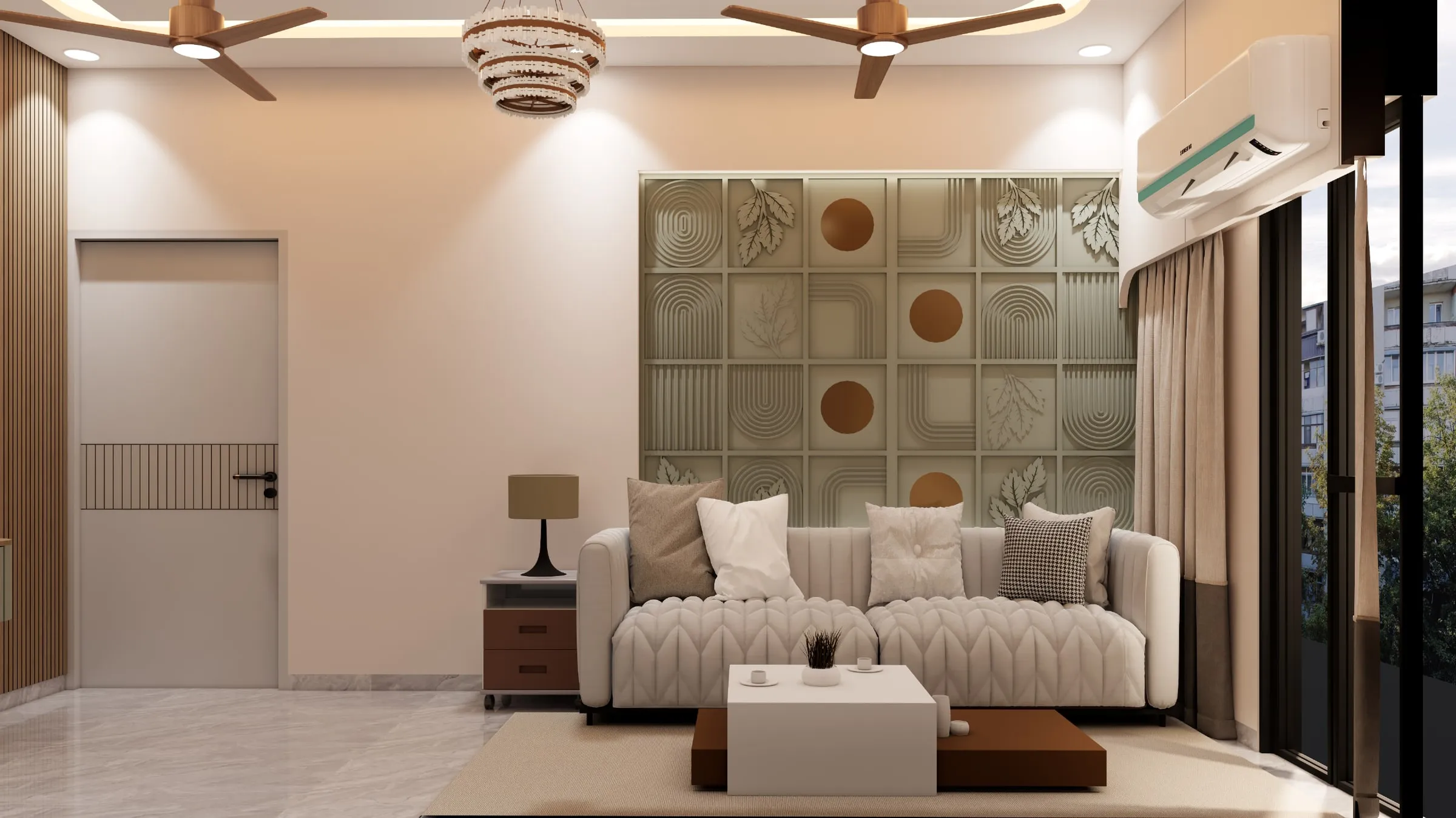 Karnavati 7 view 5, interior design by Interior by Jenish, Ahmedabad