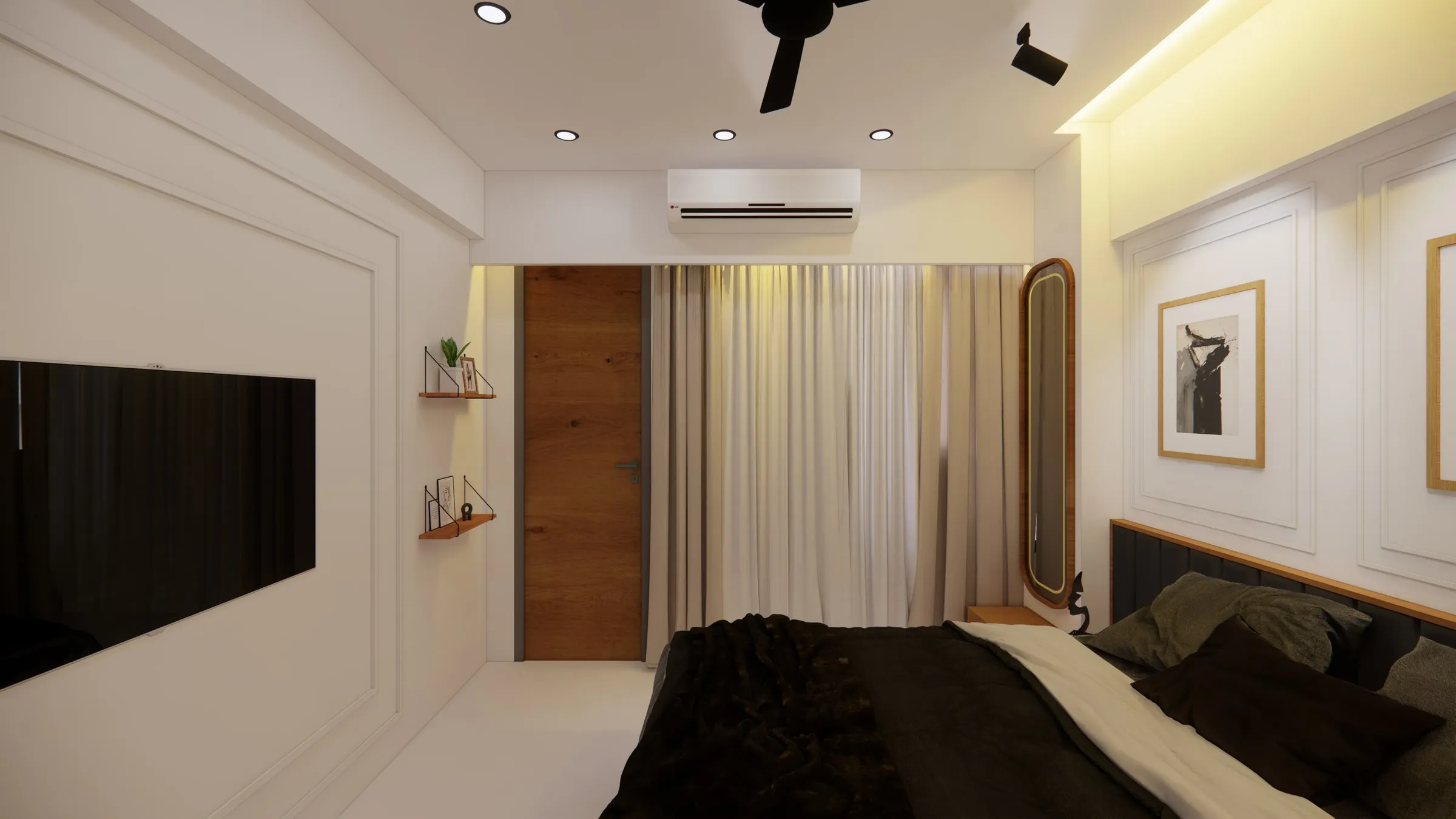 Skylon Residency view 6, interior design by Interior by Jenish, Gota