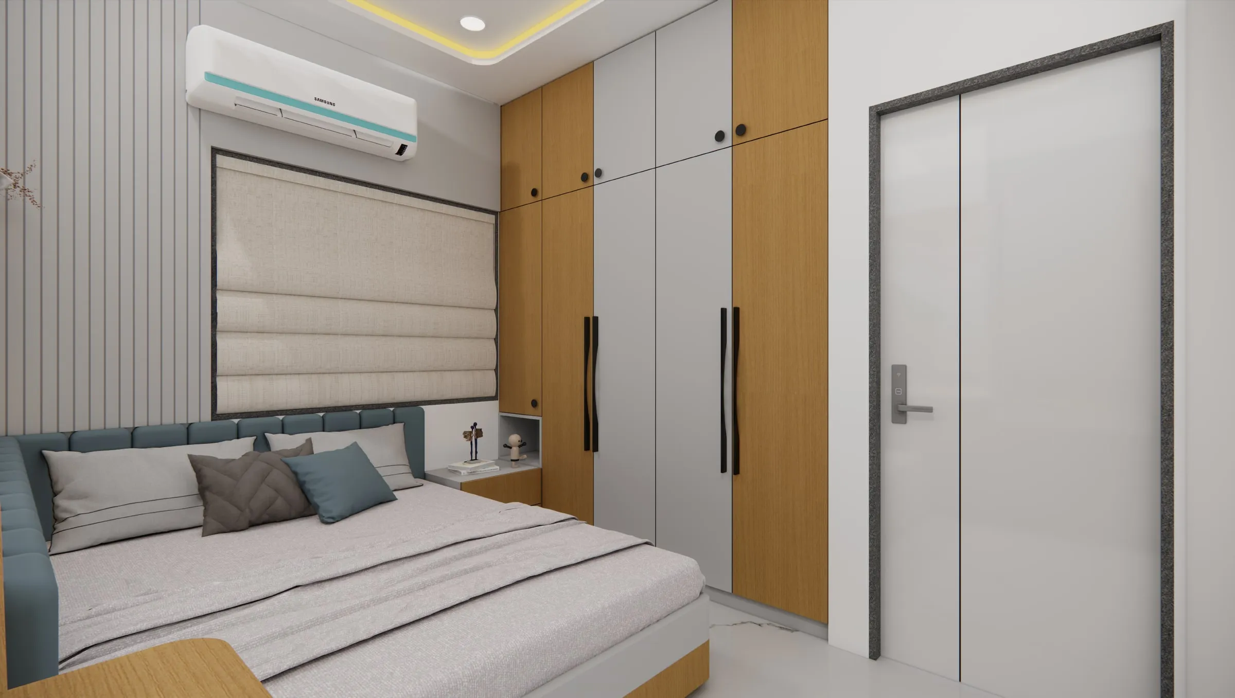 Krishna Avenue, Ghodasar view 6, interior design by Interior by Jenish, Ghodasar