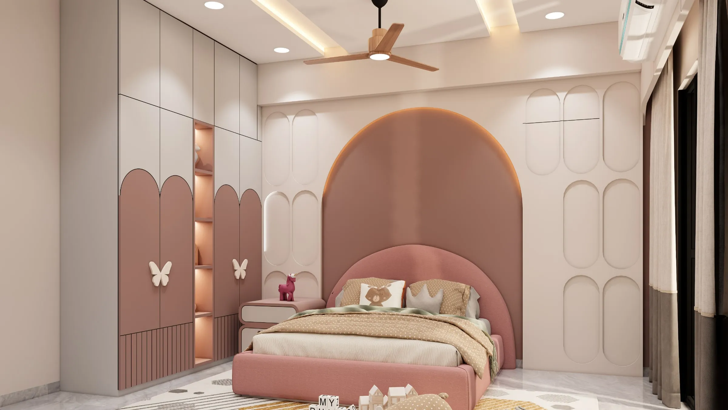 Karnavati 7 view 7, interior design by Interior by Jenish, Ahmedabad