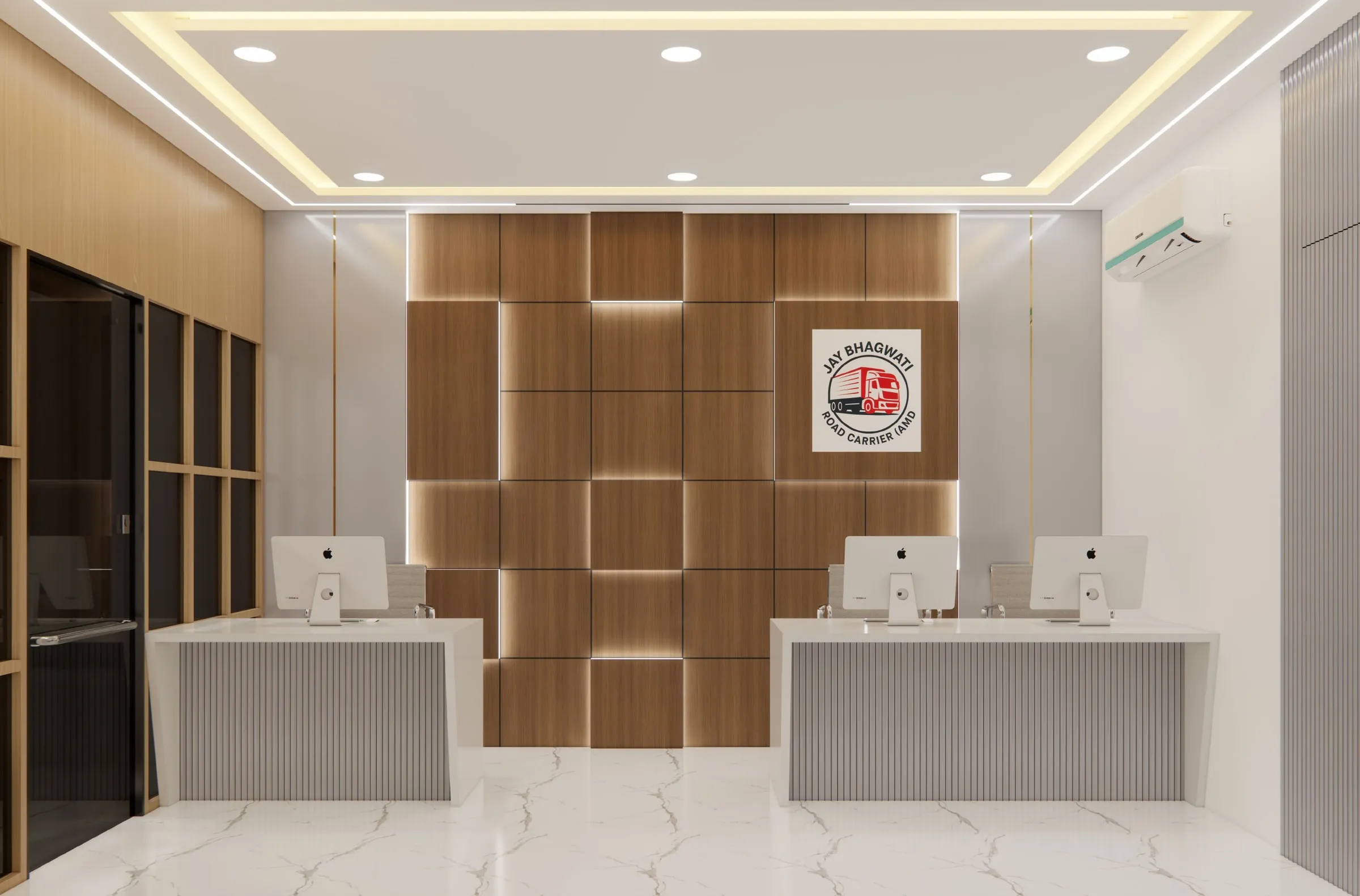 Corporate Office view 7, interior design by Interior by Jenish, Ahmedabad