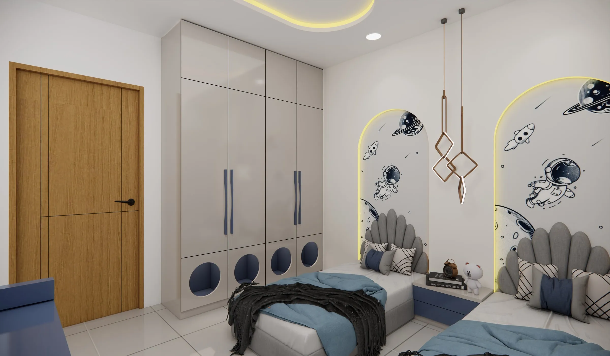 Jaipur Residence view 7, interior design by Interior by Jenish, Jaipur