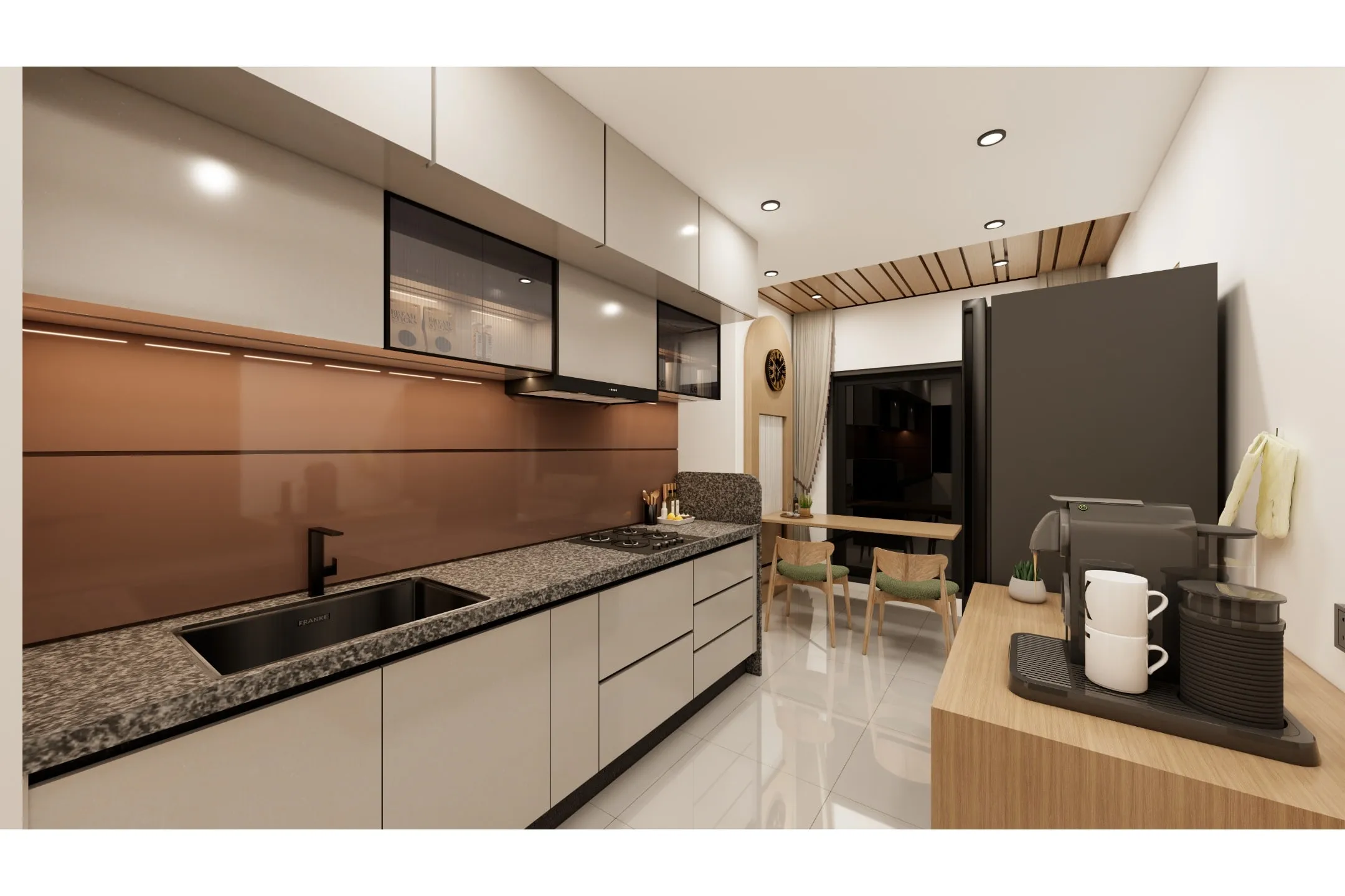 Setu Solitaire, Chandkheda view 8, interior design by Interior by Jenish, Chandkheda