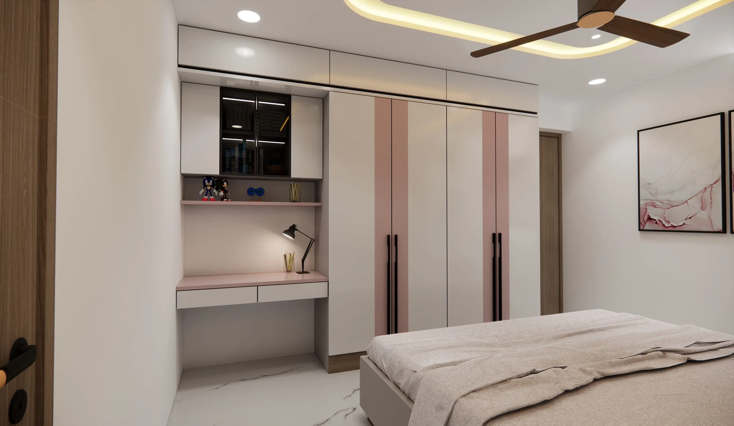 RR Gandhinagar view 8, interior design by Interior by Jenish, Gandhinagar