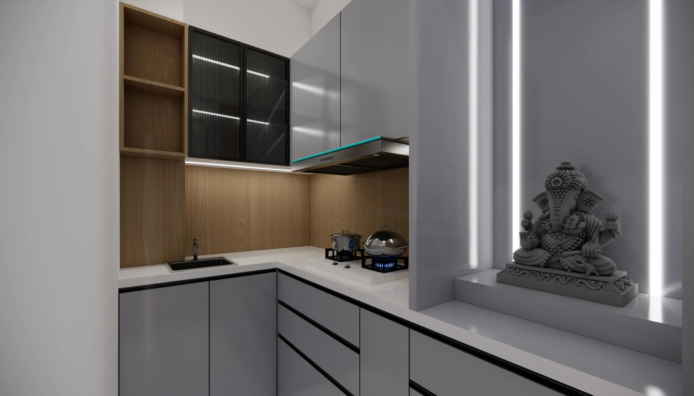 Corporate Office view 9, interior design by Interior by Jenish, Ahmedabad